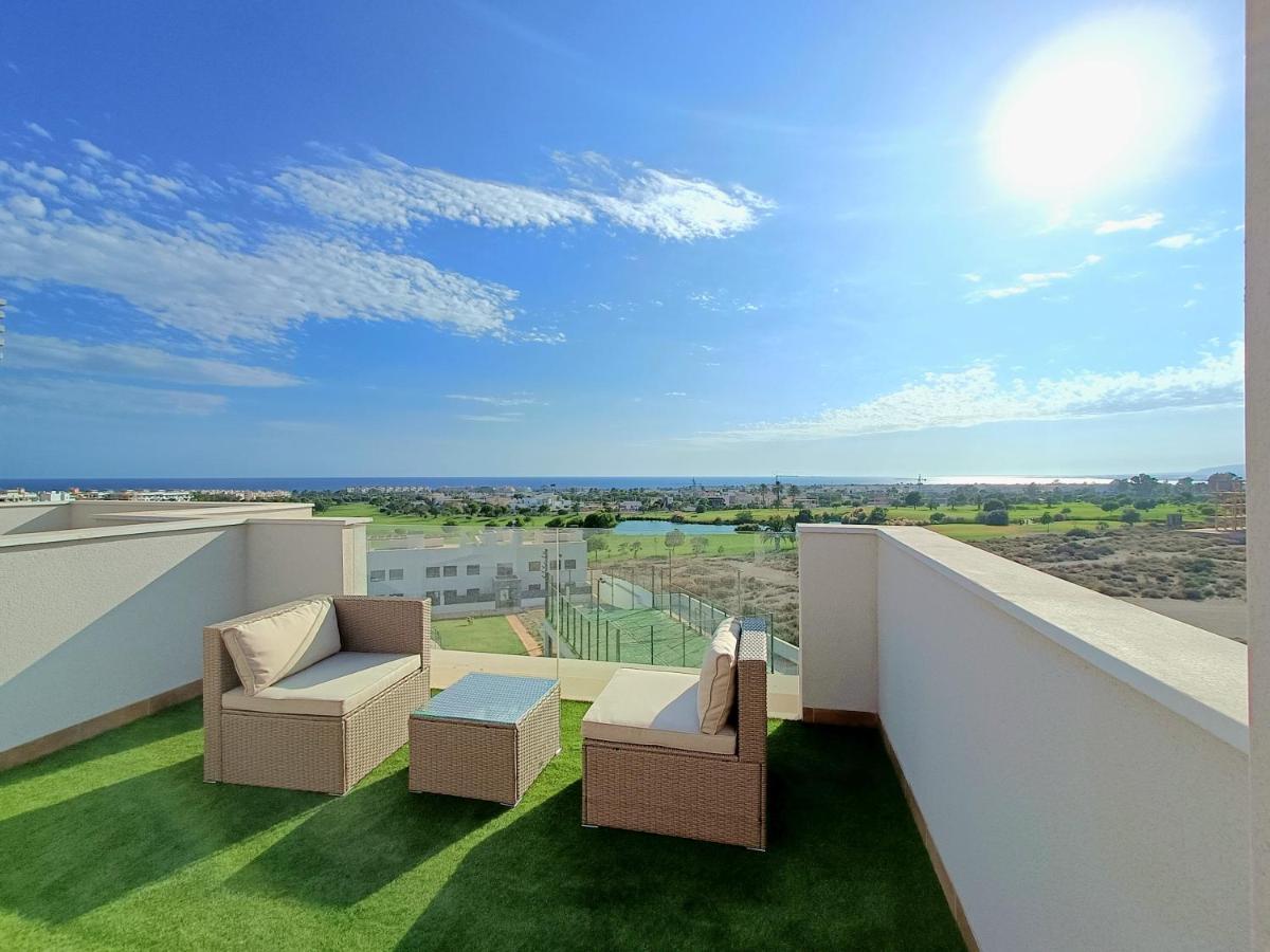 Apartamento Nuevo Atico Toyo. Vistas Al Mar, Terraza, Solarium, Piscina, A/A, Wifi Y Garaje El Toyo Exterior foto